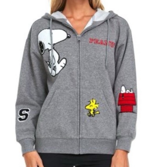 Peanuts Sweaters Peanuts Snoopy Hoodie Sweater Best Selling Poshmark